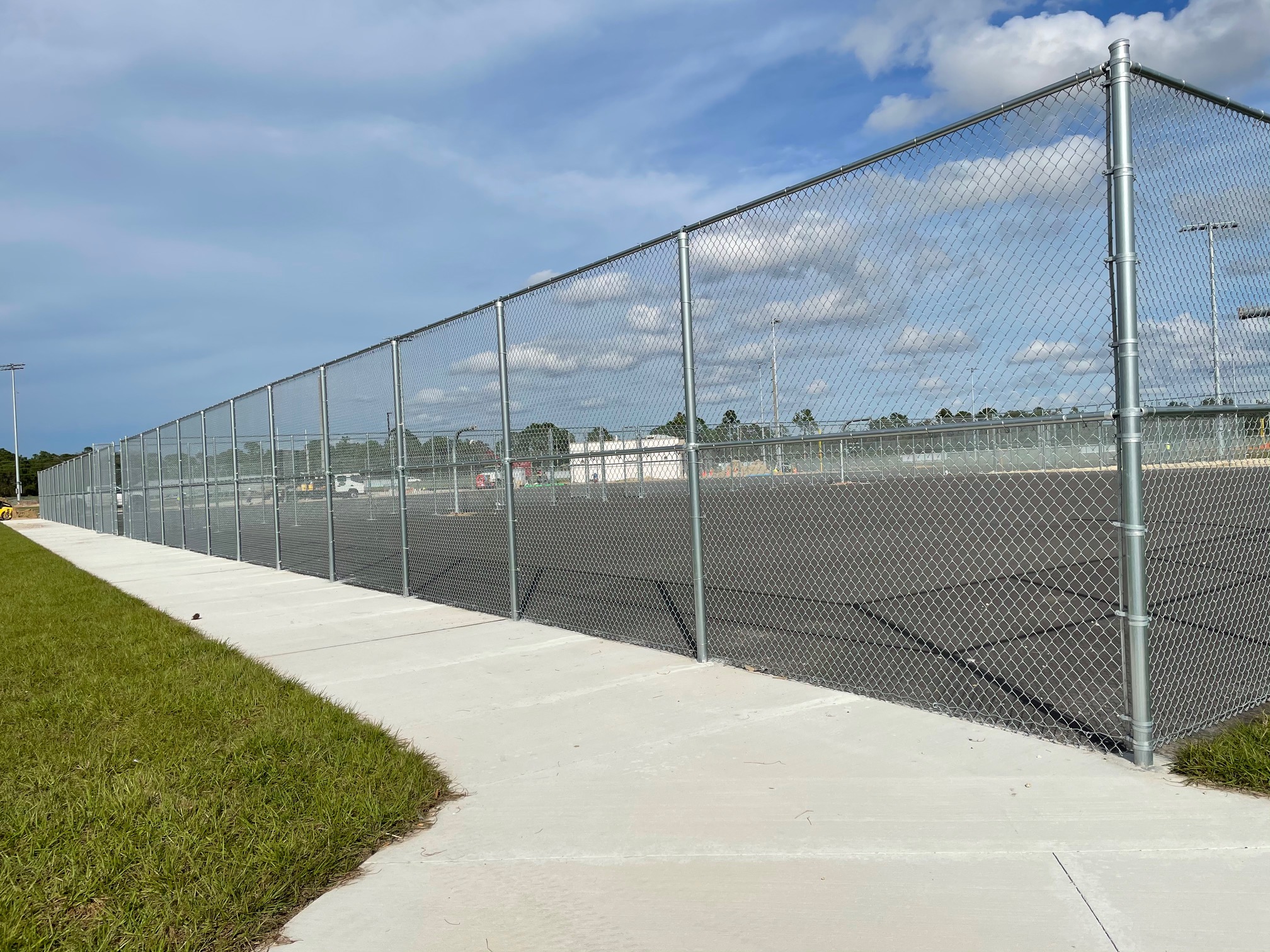 Gateway High School Fence Install